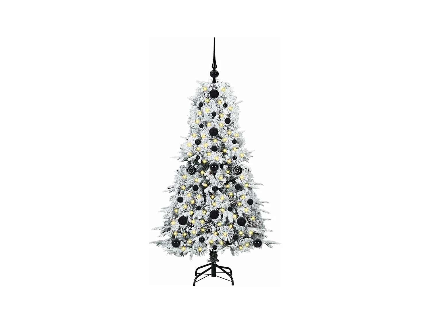Árbol de Navidad artificial con ramas articuladas Verde 120 cm