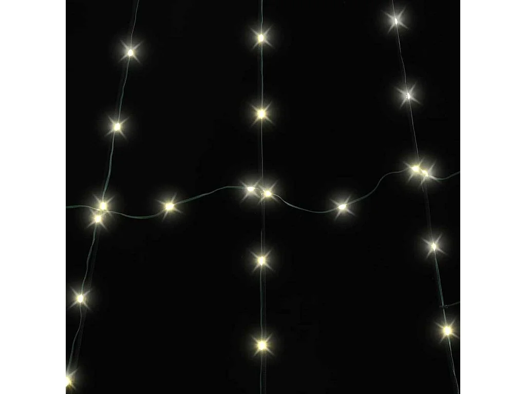 Arbre de Noël LED avec 276 LED Blanc chaud 511 cm Métal