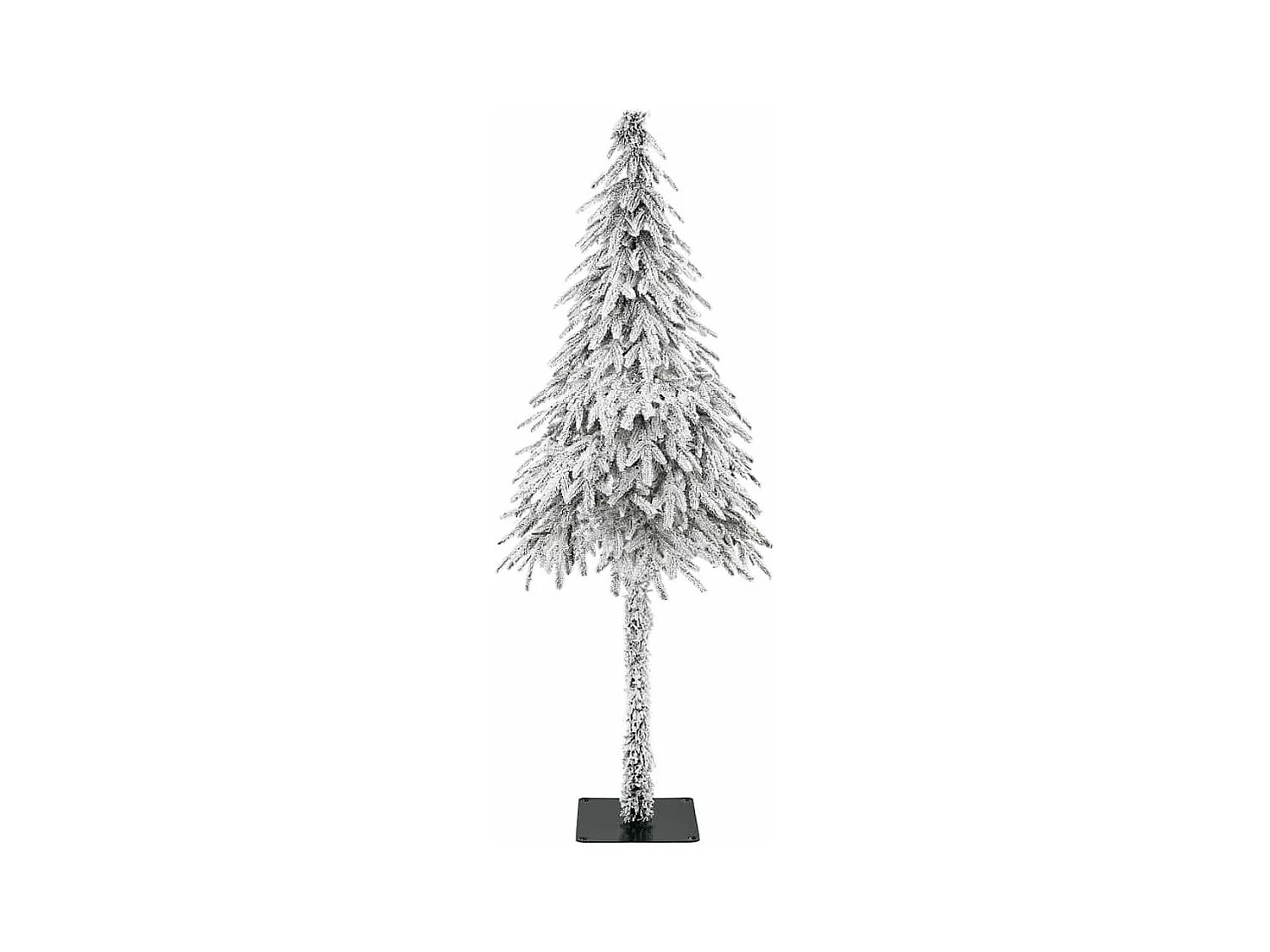 Sapin de Noël avec 300 LED Blanc 210 cm PE et Acier