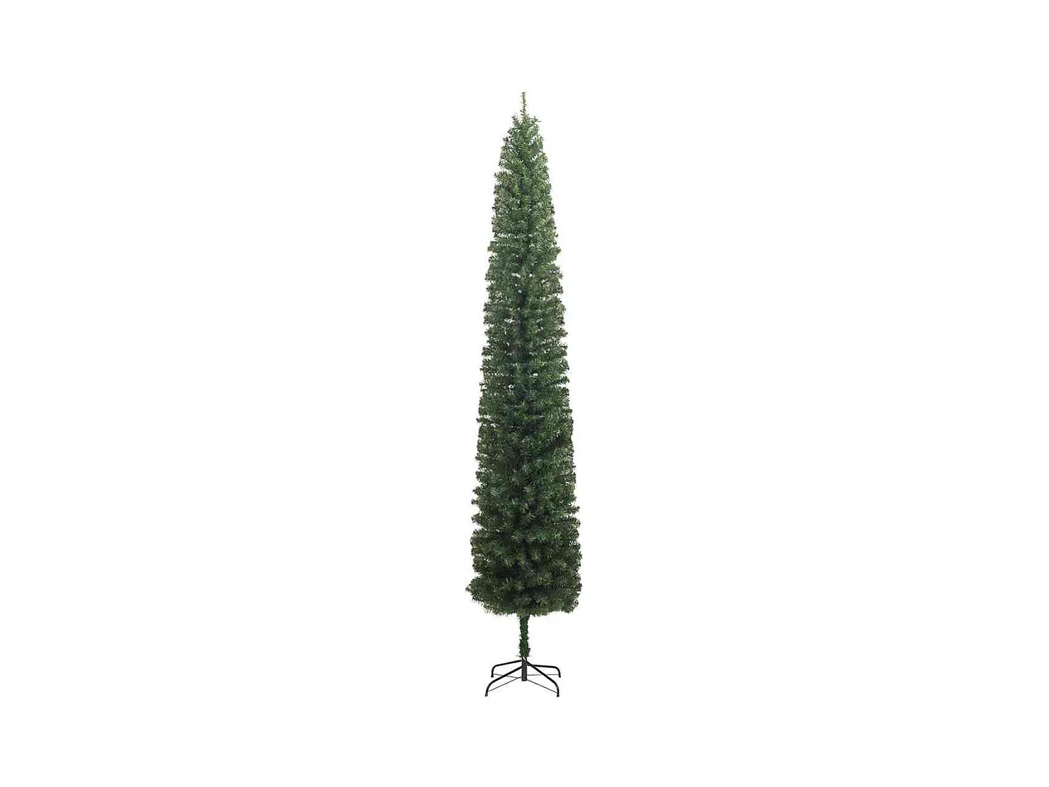 Árbol de Navidad artificial Verde 270 cm PVC, Acero y Plástico