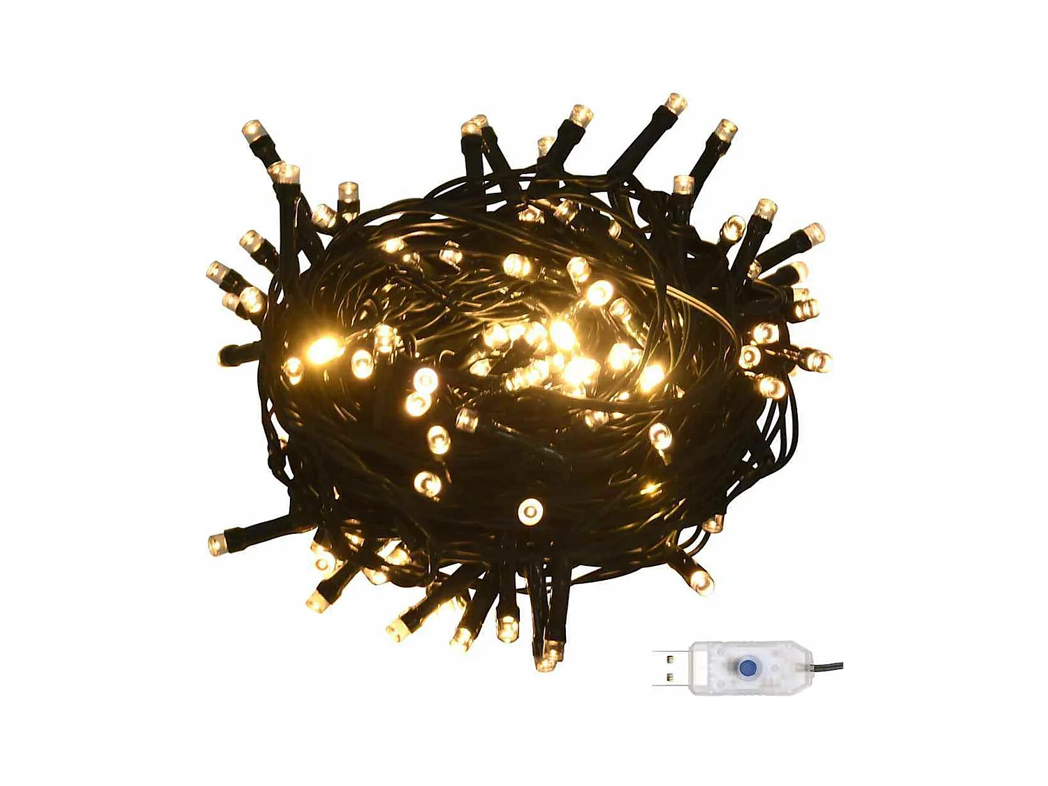 Árbol de Navidad artificial preiluminado con juego de bolas