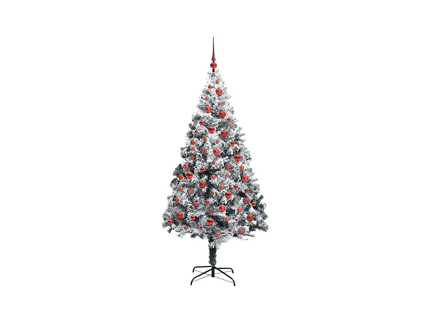 Sapin de Noël artificiel Vert 180 cm PVC, Acier et Plastique
