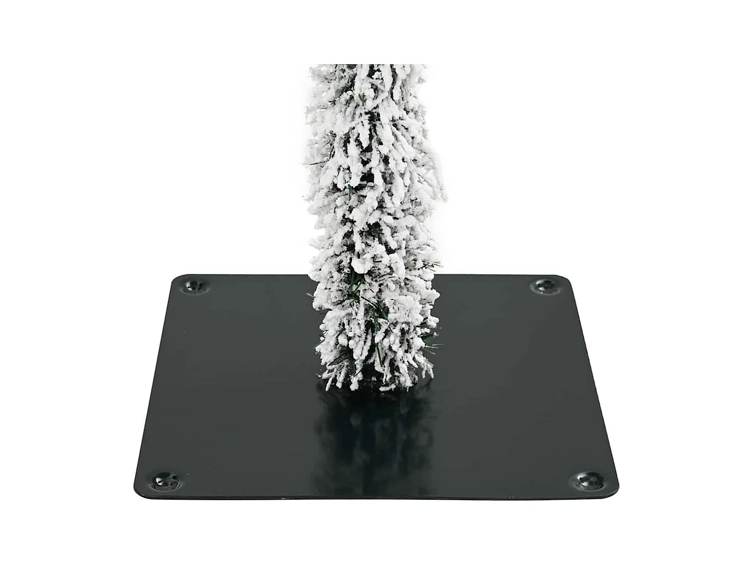 Sapin de Noël avec 150 LED Blanc 150 cm PE et Acier