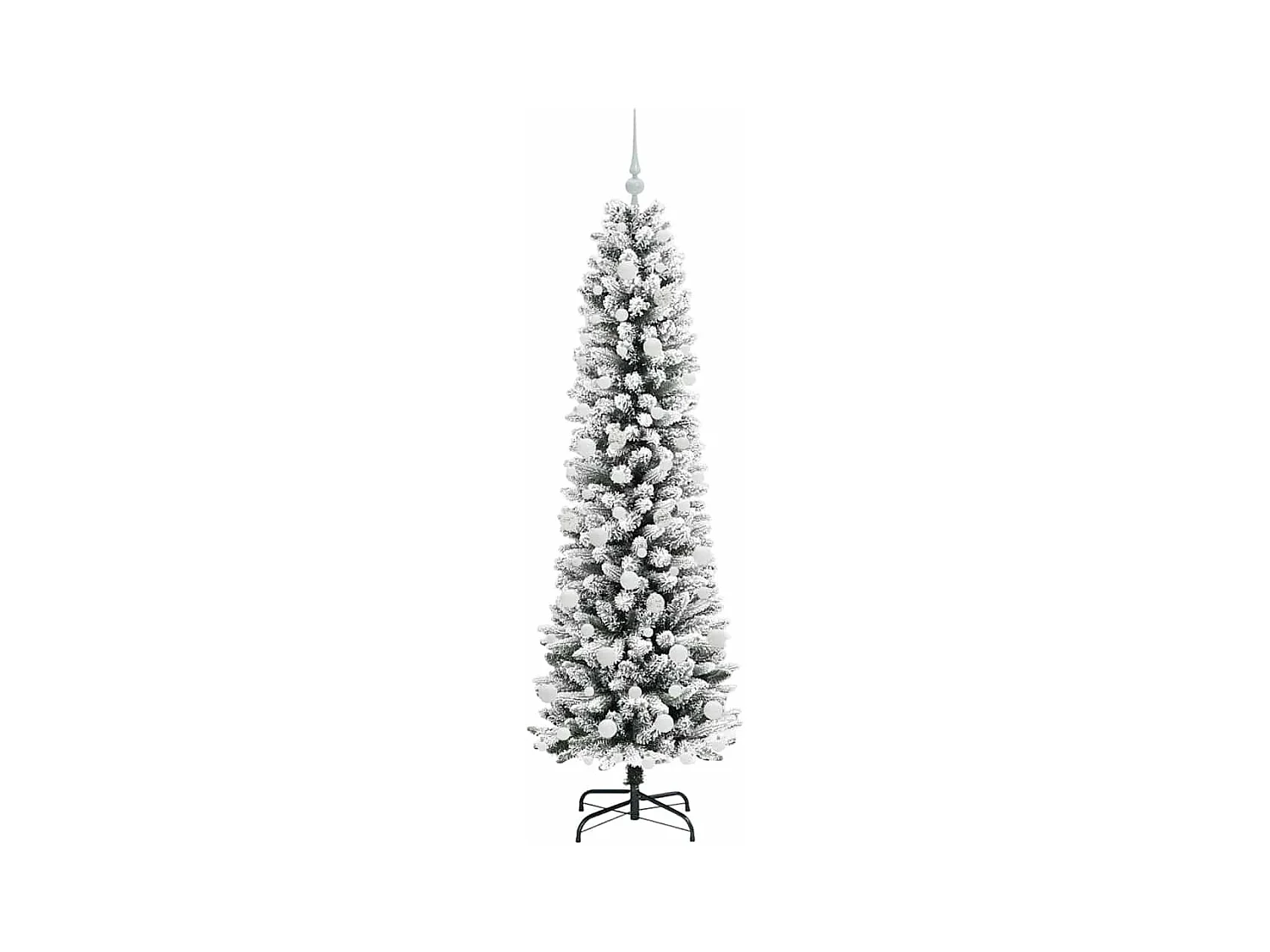 Árbol de Navidad artificial con 300 LED verde y 180 cm