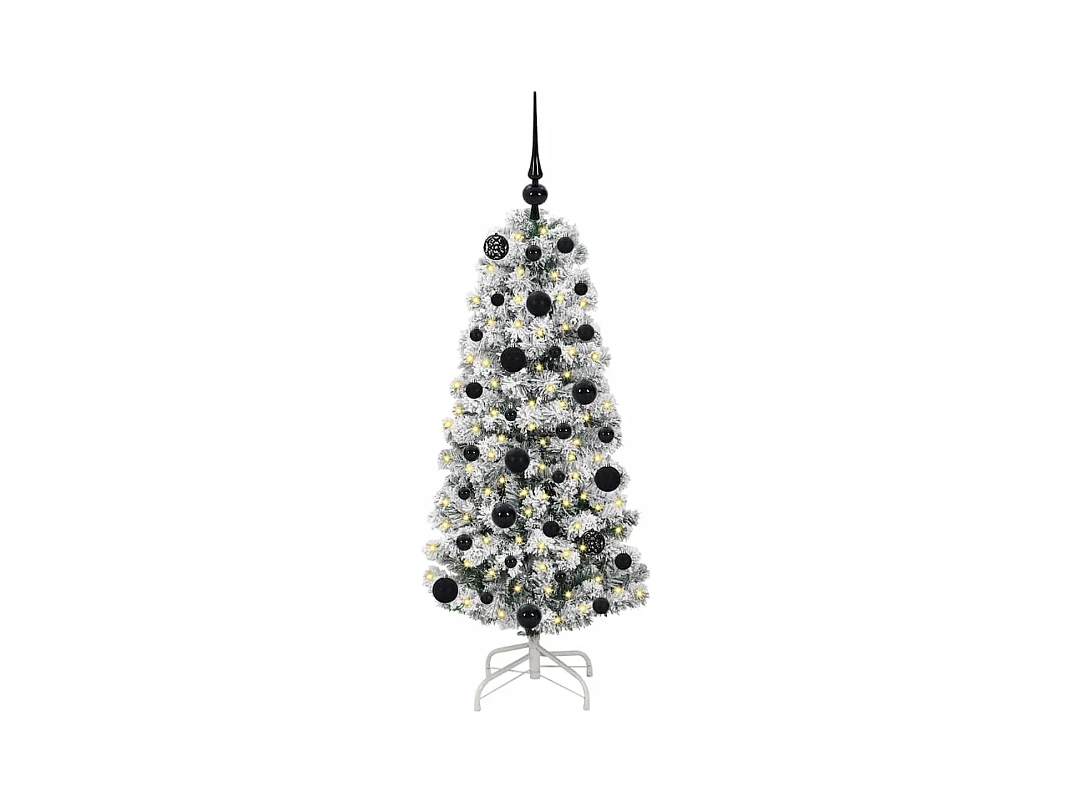 Sapin de Noël Artificiel à Branches Articulées 120 cm PVC