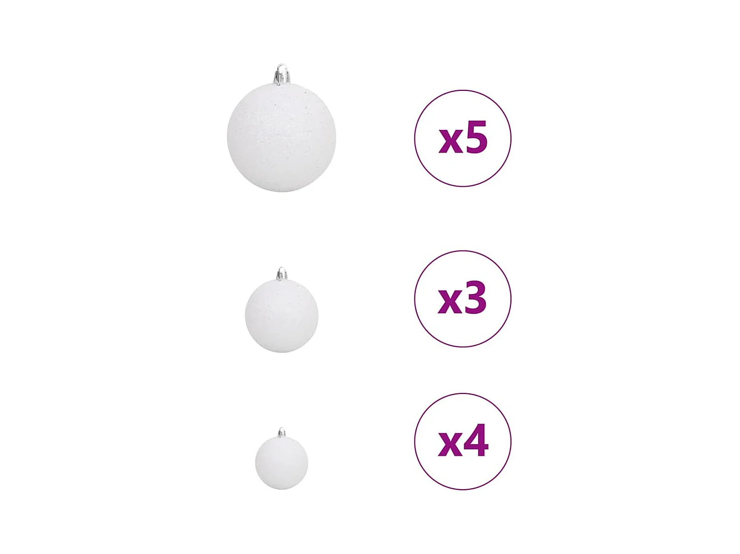 Árbol de Navidad Artificial Preiluminado Negro 120 cm PVC