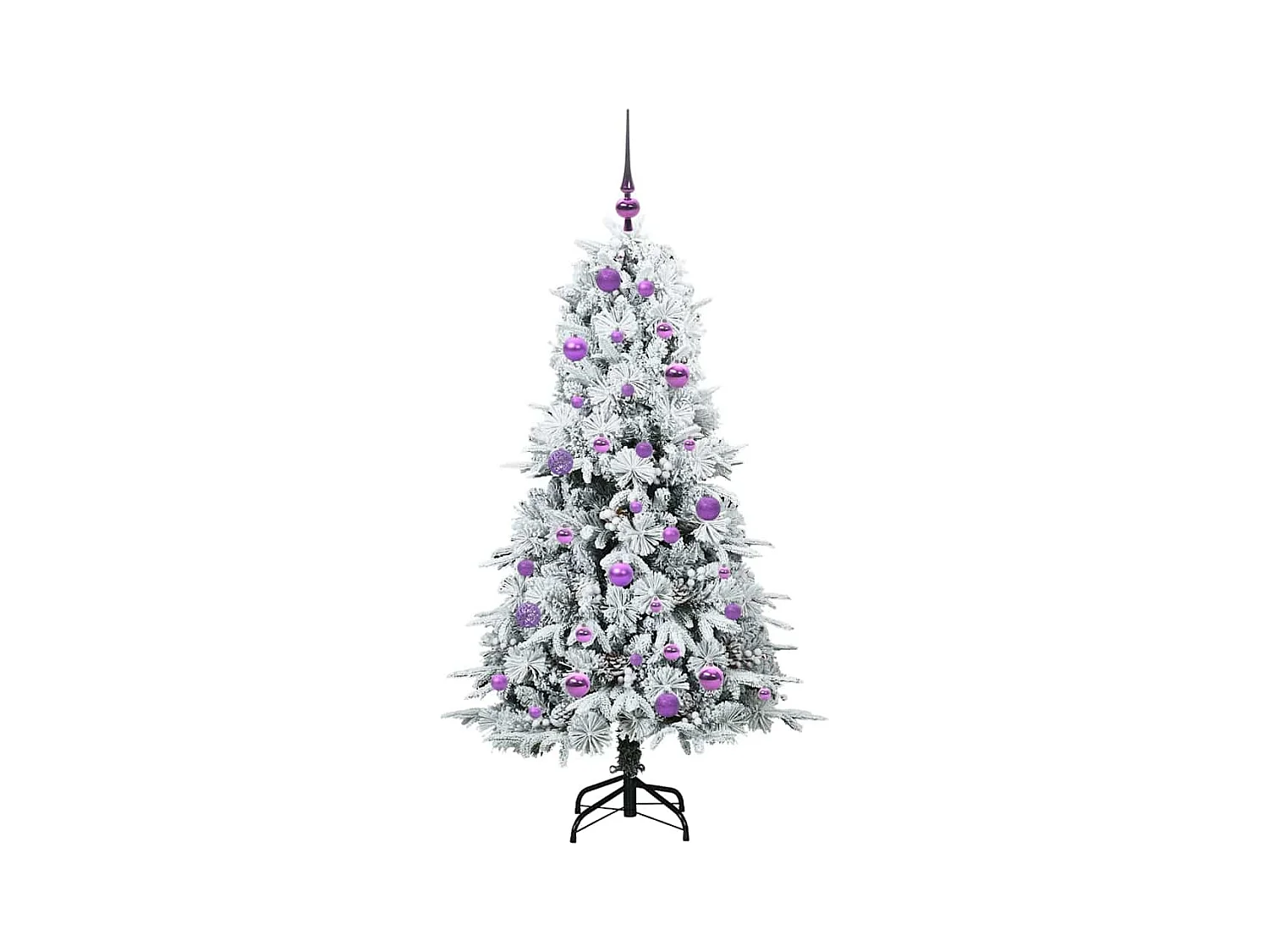 Árbol de Navidad artificial con ramas articuladas Verde 150 cm