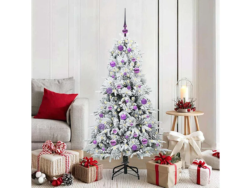 Árbol de Navidad artificial con ramas articuladas Verde 150 cm