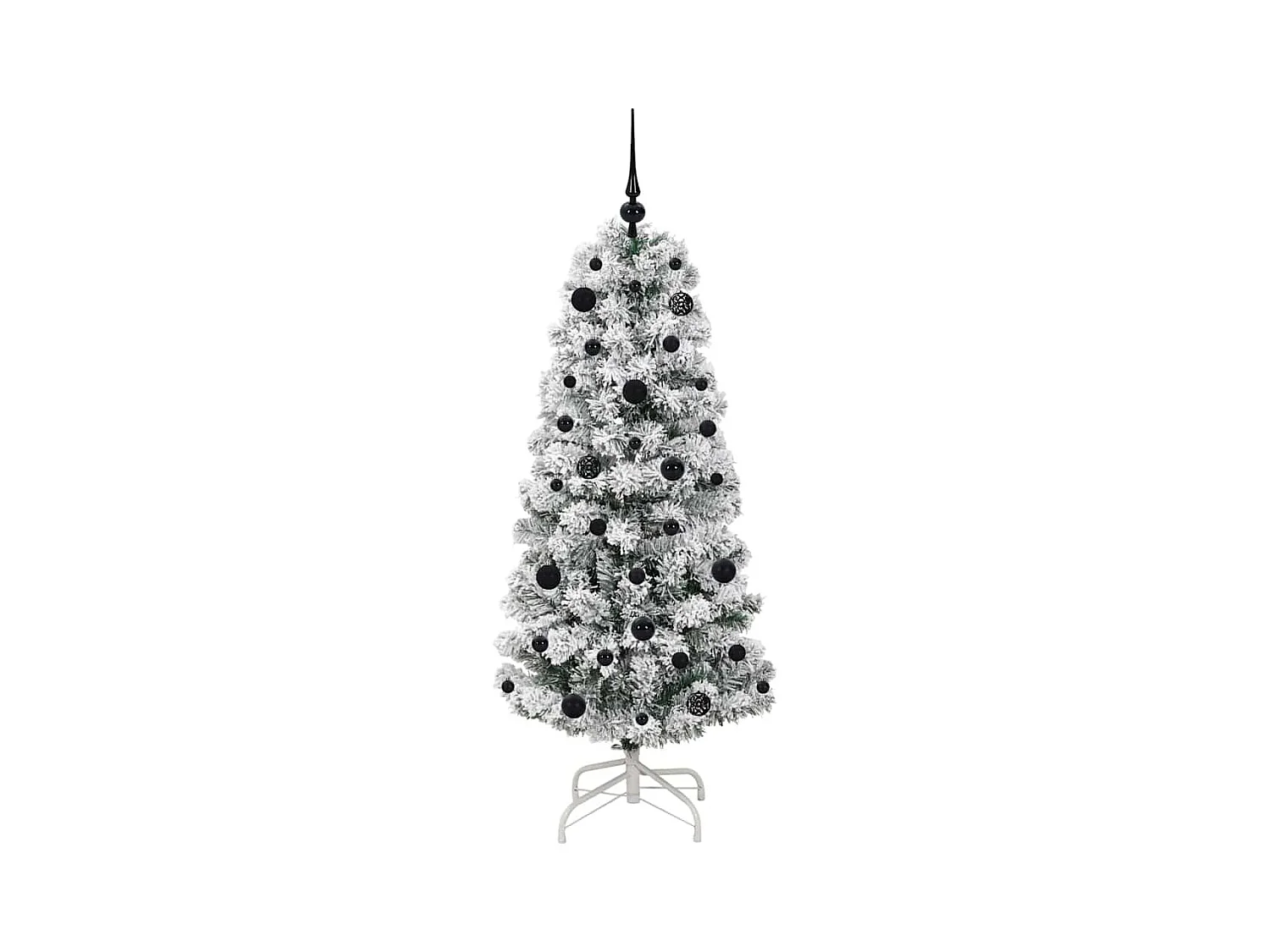 Árbol de Navidad artificial con ramas articuladas 150 cm PVC