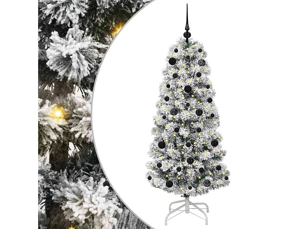 Sapin de Noël Artificiel à Branches Articulées 150 cm PVC