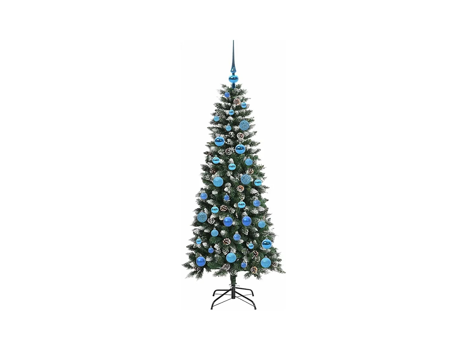 Árbol de Navidad artificial con 150 LED Verde 66 x 66 x 150 cm