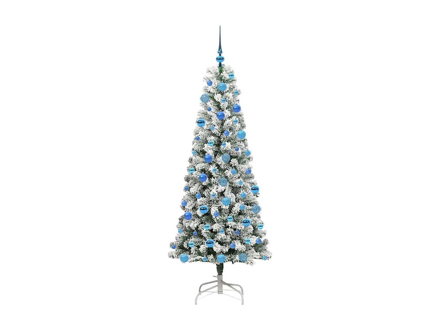 Árbol de Navidad artificial con ramas articuladas 180 cm PVC