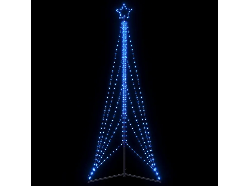 Sapin de Noël à LED 525 LED bleu 302 cm