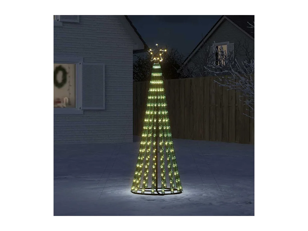 LED-kerstboom 275 LEDs warm wit 180 cm