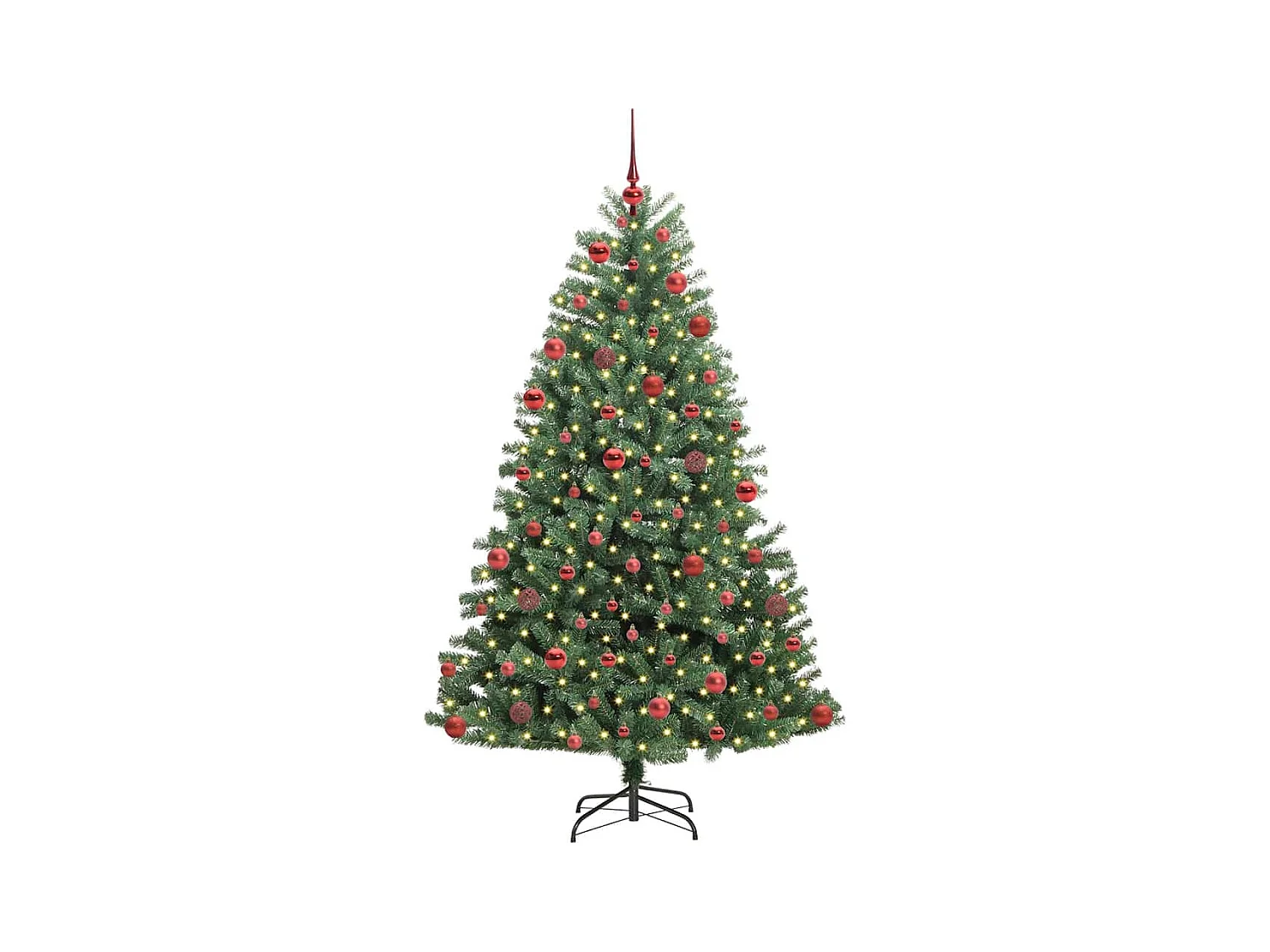 Sapin de Noël Artificiel à Branches Articulées Vert 180 cm