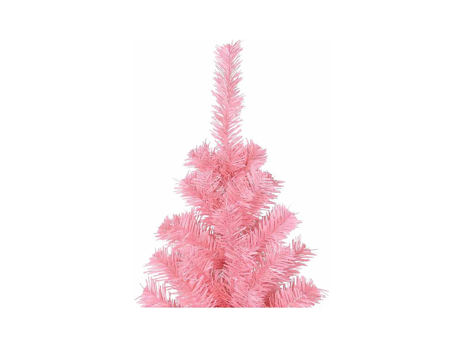 Sapin de Noël avec 300 LED avec support Rose 180 cm PVC