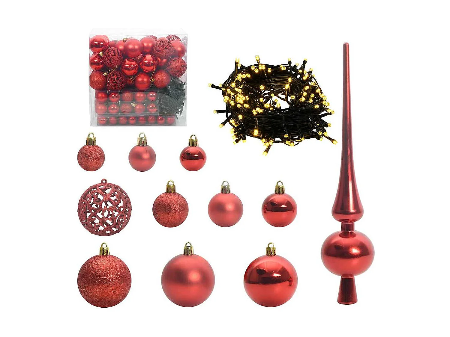 Kunstkerstboom met 300 LED met standaard Groen 180 cm PE en PVC