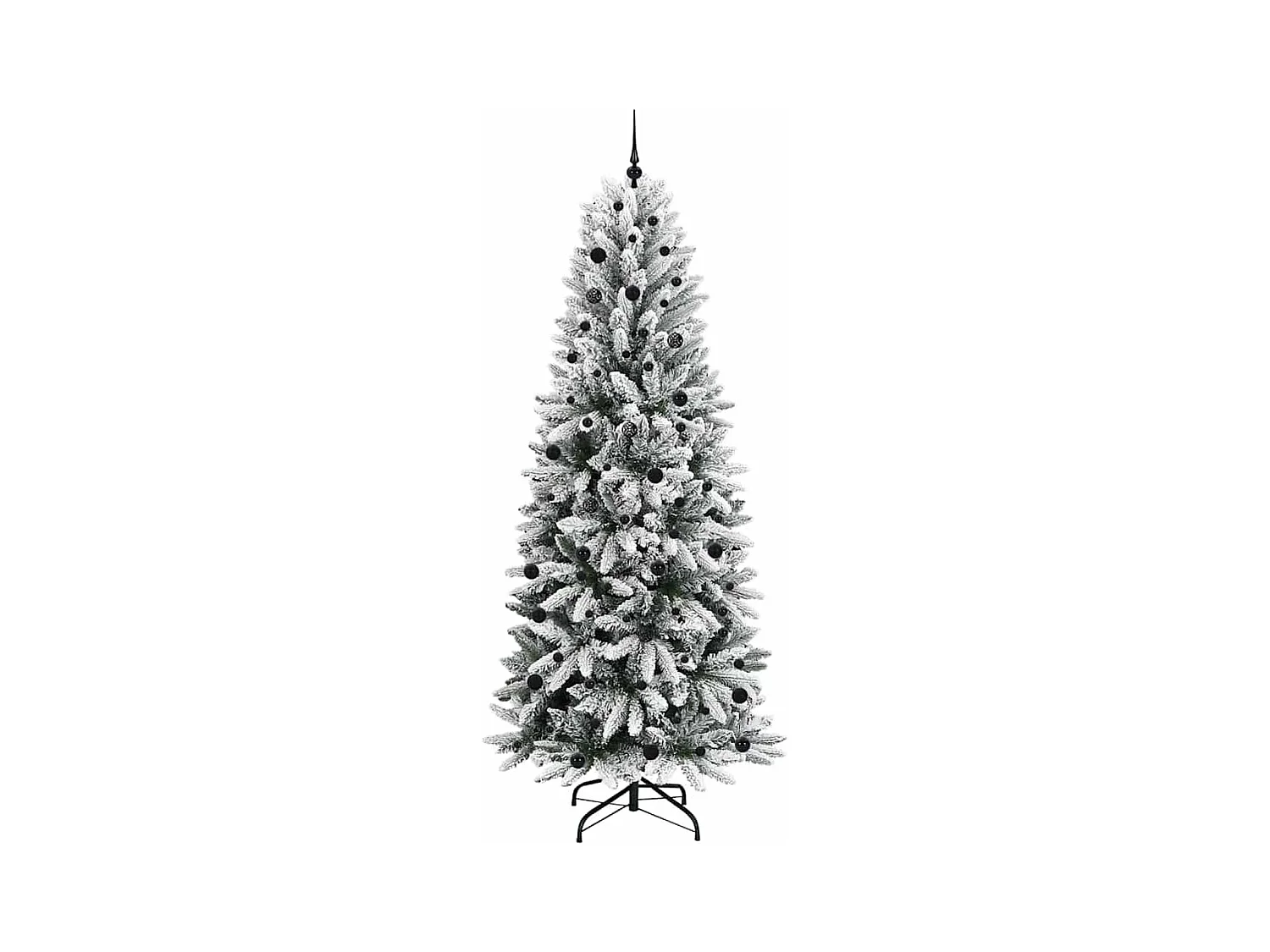 Sapin de Noël artificiel avec 300 LED Blanc 93 x 93 x 240 cm