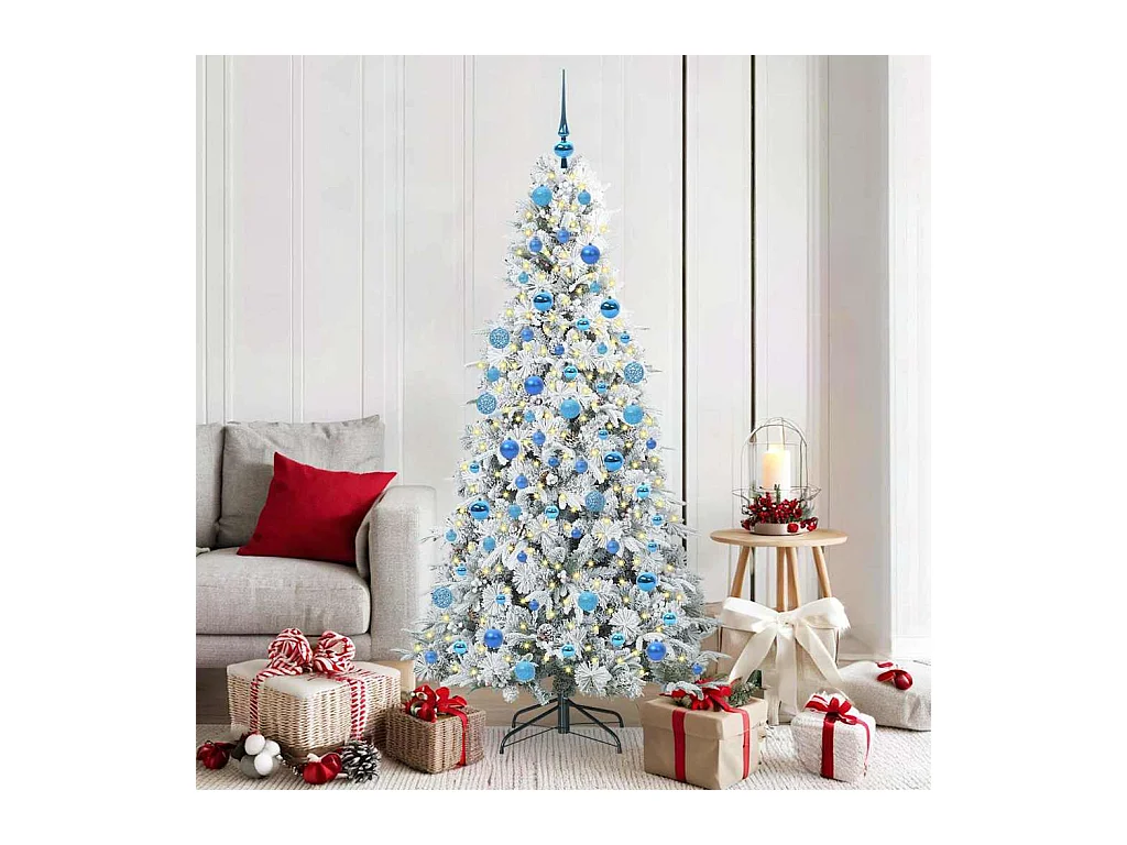 Sapin de Noël Artificiel à Branches Articulées Vert 180 cm