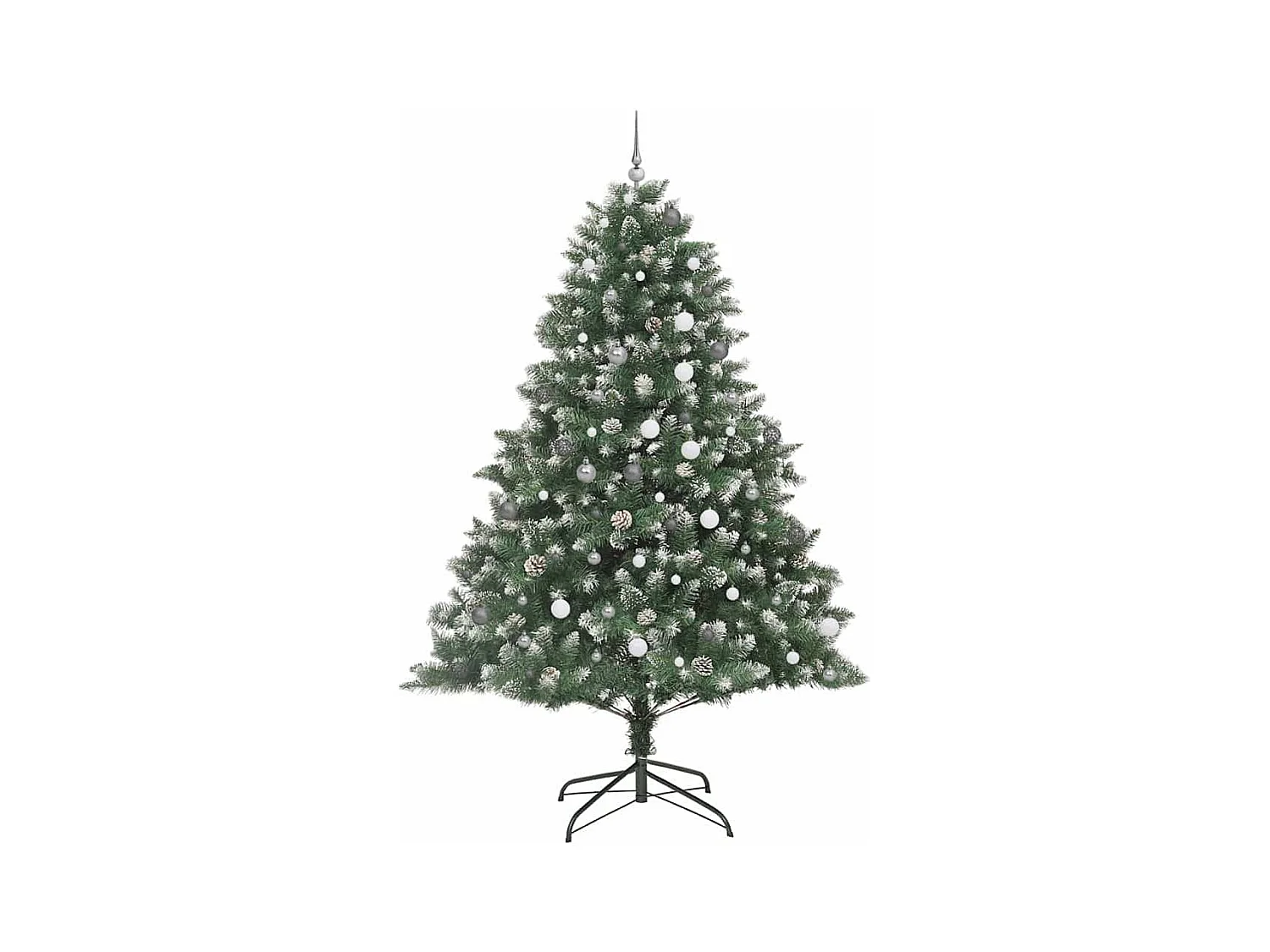 Sapin de Noël artificiel avec 300 LED Vert 160 x 160 x 240 cm