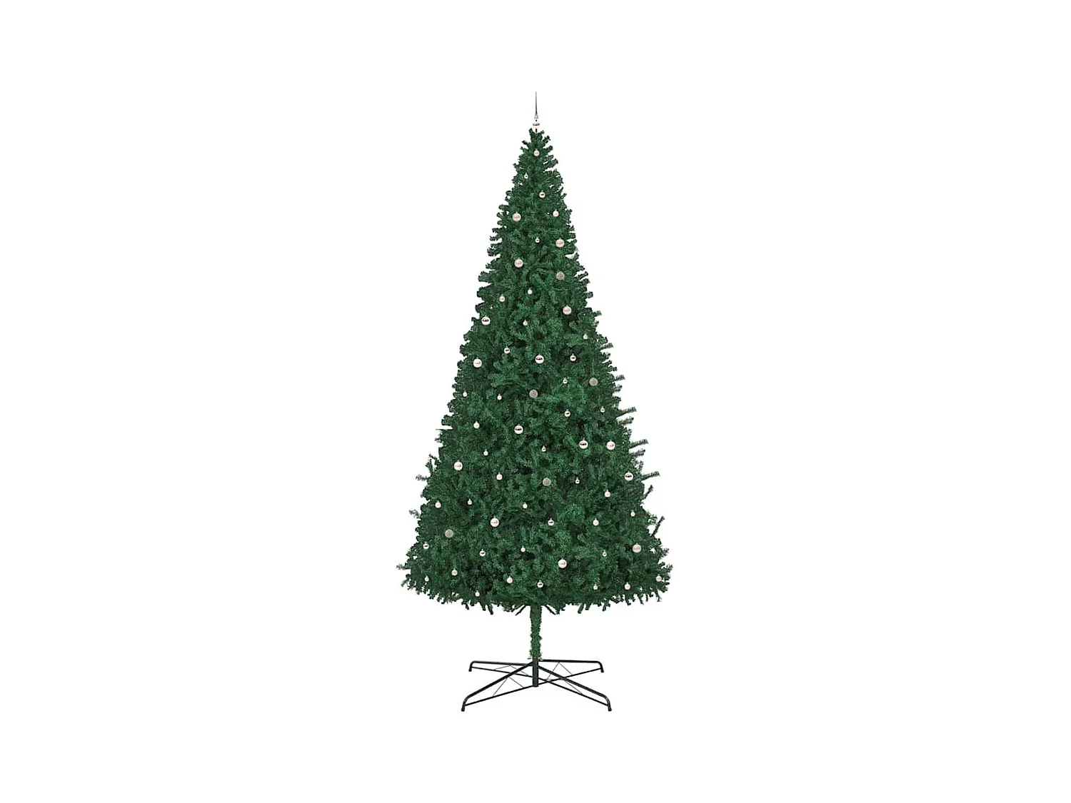 Kerstboom met decoratieve touwlichten Groen 400 cm PVC