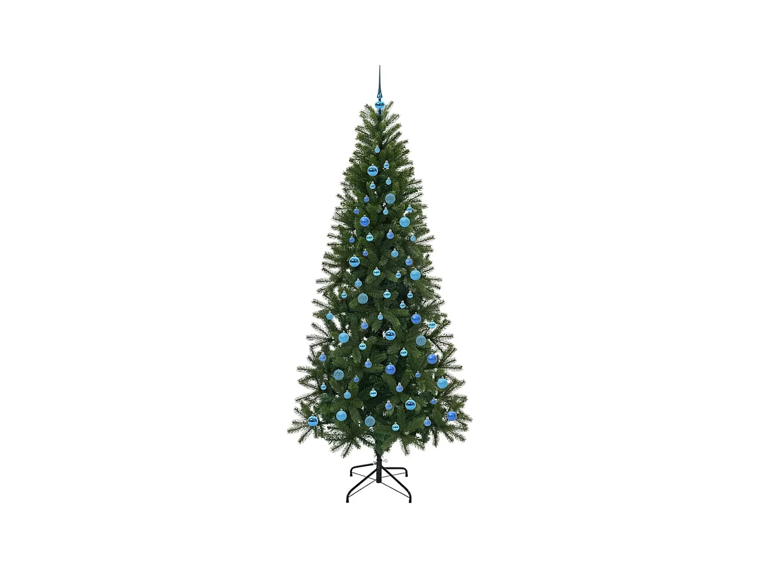 Árbol de Navidad artificial con 300 LED Verde 240 cm PE y PVC