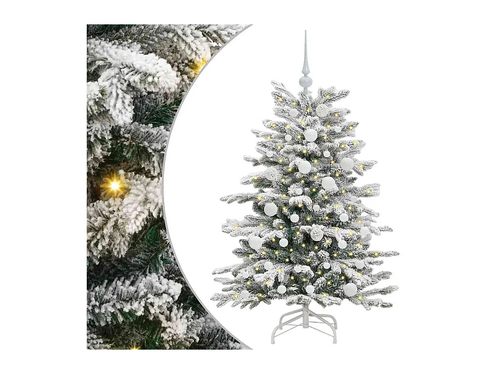Árbol de Navidad artificial con ramas articuladas 120 cm