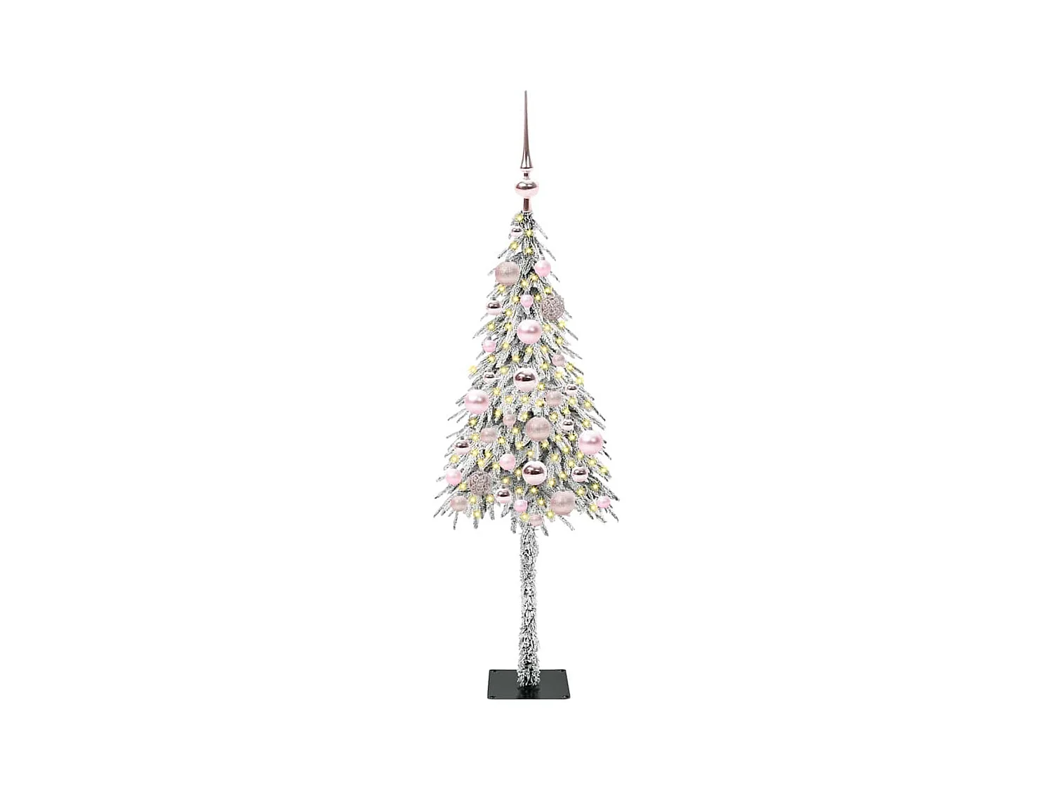 Árbol de Navidad con 150 LED con soporte 120 cm PE y Acero
