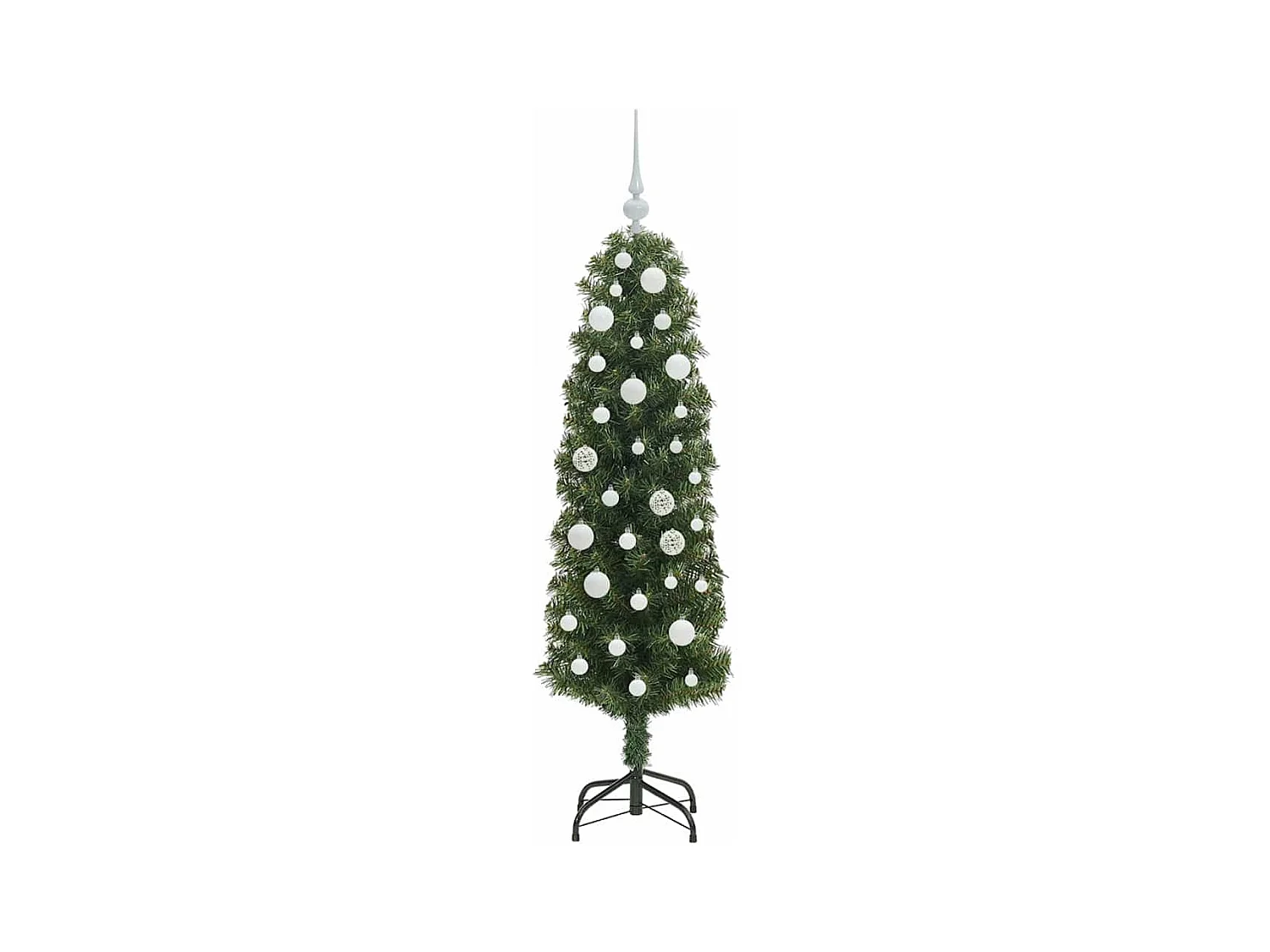 Sapin de Noël artificiel Vert 150 cm PVC et acier et plastique