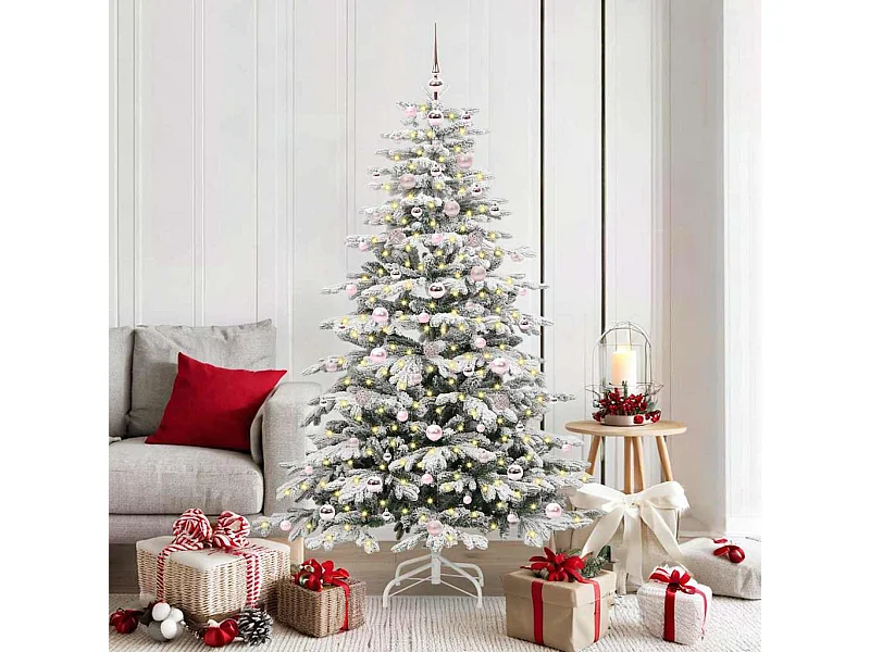 Árbol de Navidad artificial con ramas articuladas 180 cm