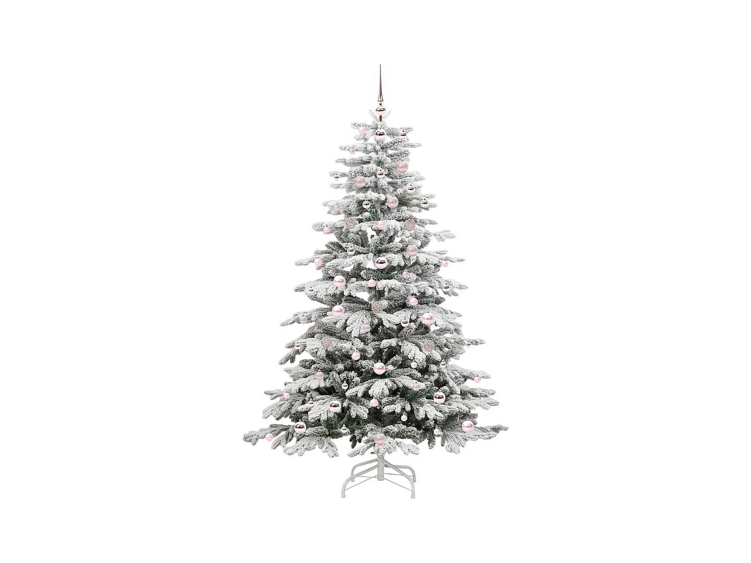 Sapin de Noël Artificiel à Branches Articulées Blanc 180 cm