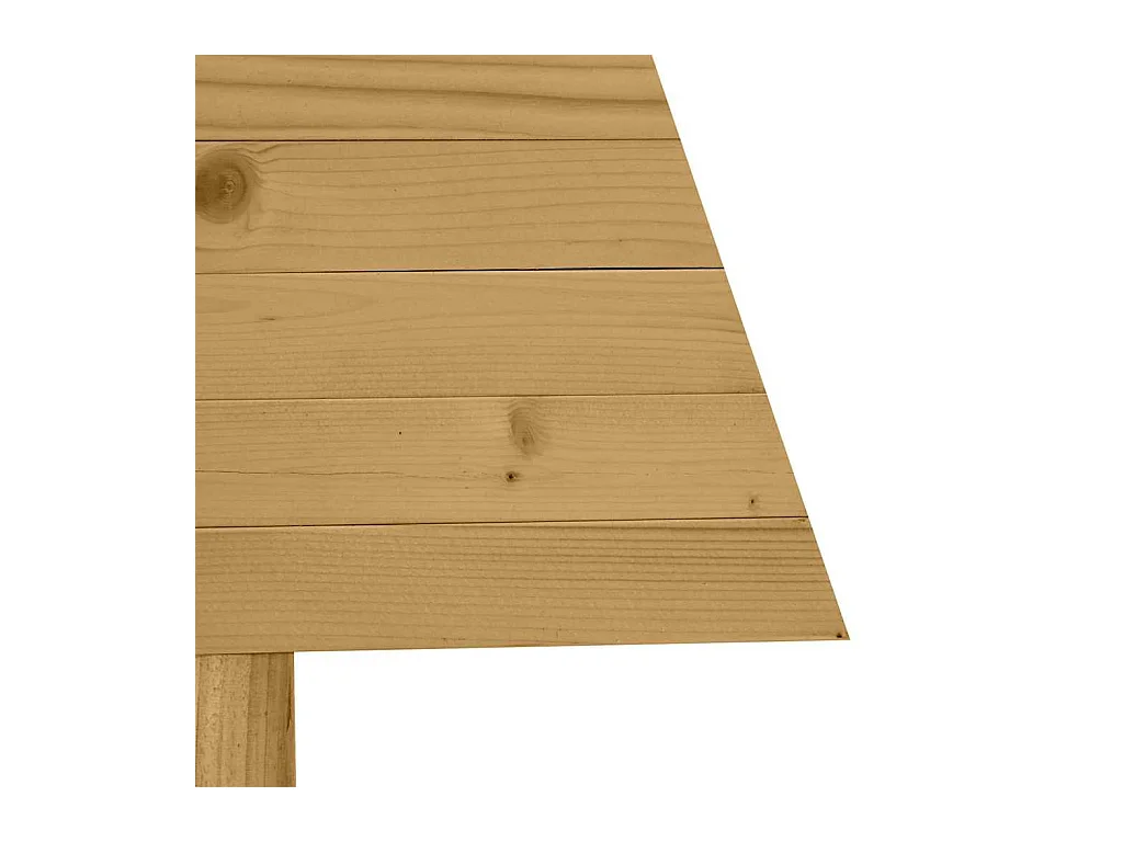 Arbres de Noël avec support Marron 90 cm Bois massif en pin