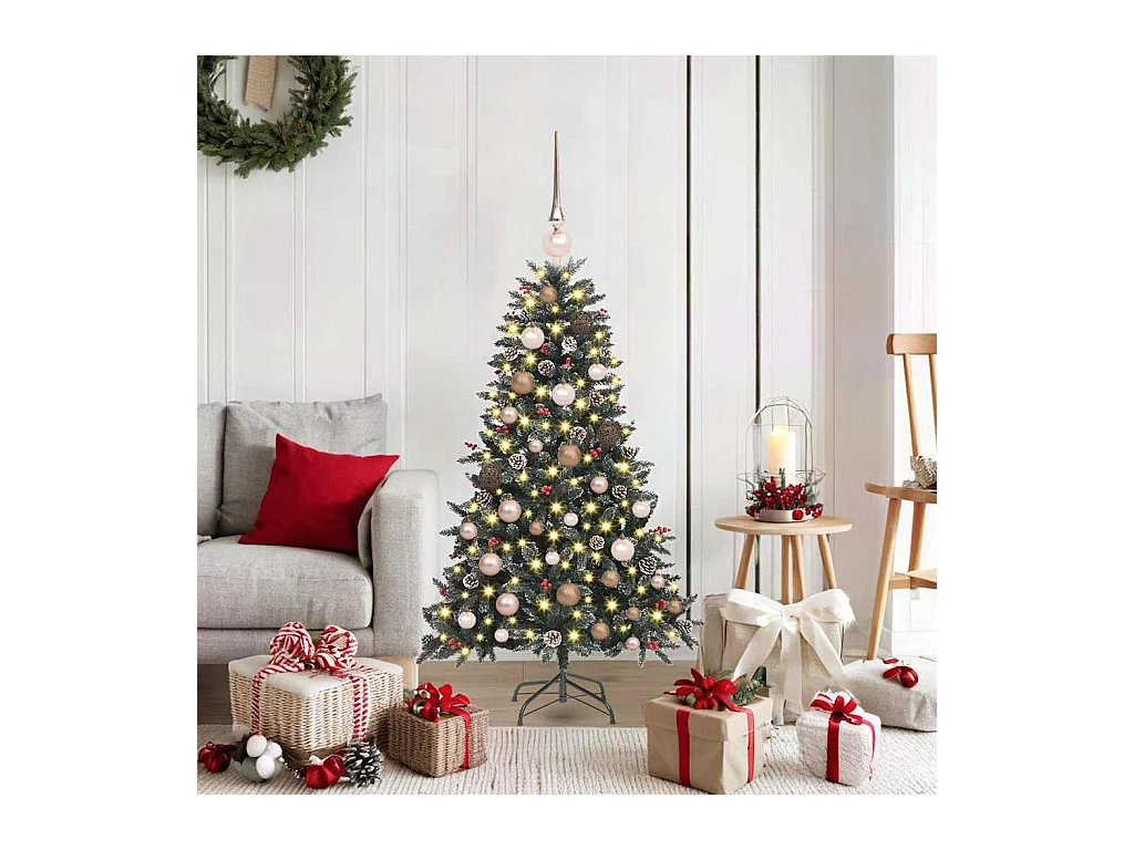 Árvore de Natal Artificial Verde 120 cm PVC