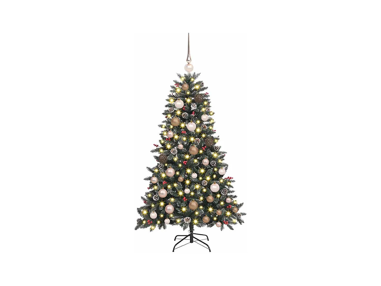 Árvore de Natal Artificial Verde 120 cm PVC