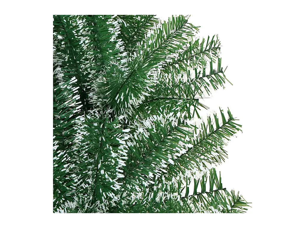 Arbre de Noël artificiel floconné de neige avec lumière LED