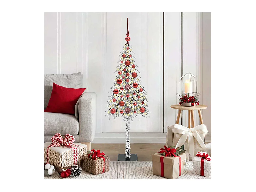 Árbol de Navidad con 150 LED con soporte 120 cm PE y Acero