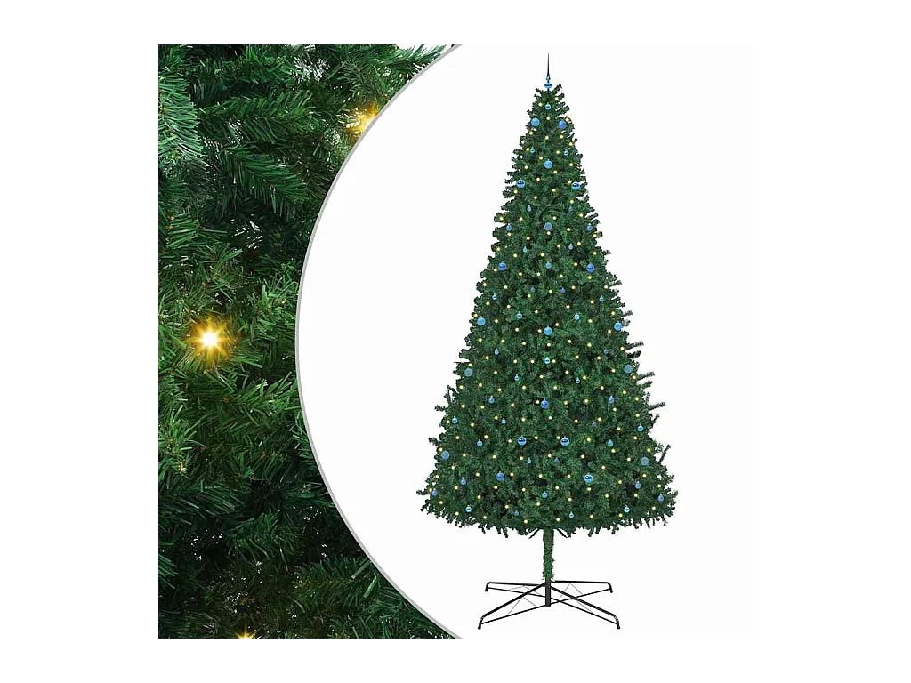 Sapin de Noël Vert 400 cm PVC