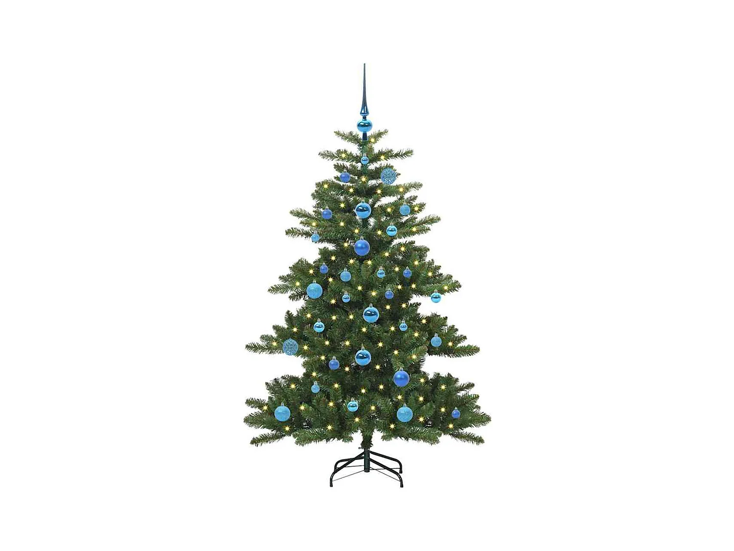 Sapin de Noël Artificiel à Branches Articulées 150 cm PVC