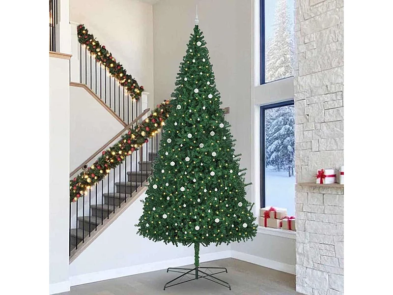 Sapin de Noël Vert 400 cm PVC