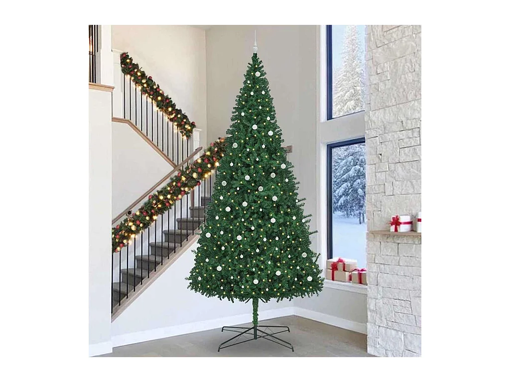 Sapin de Noël Vert 400 cm PVC