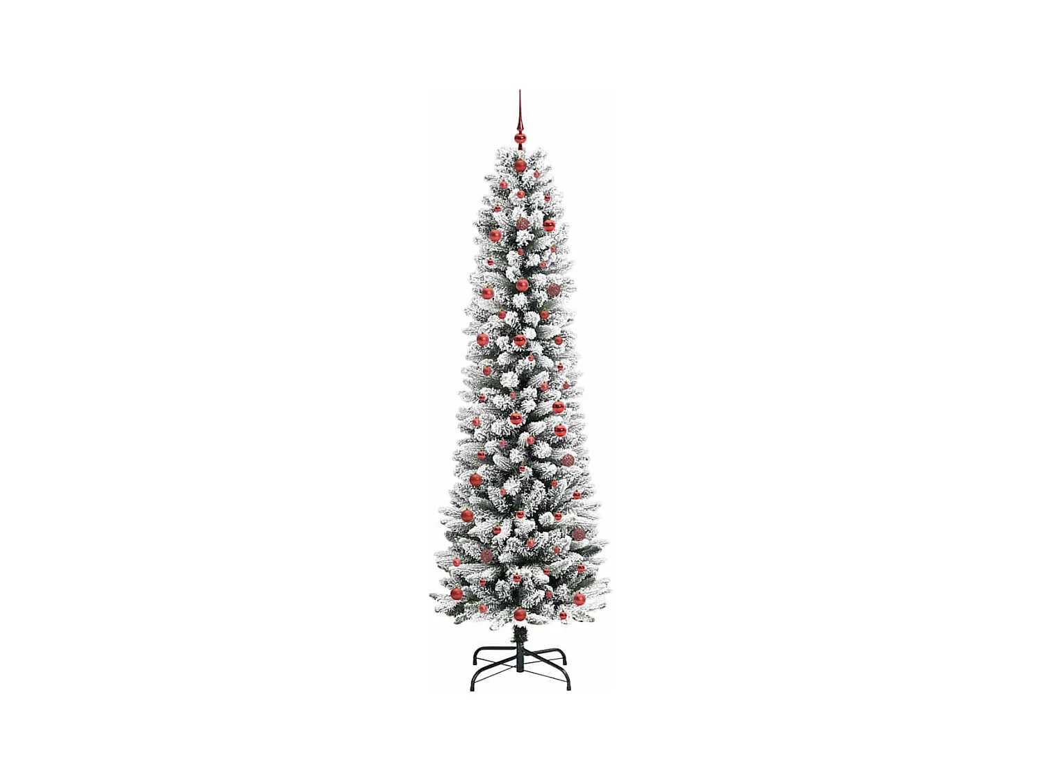 Sapin de Noël artificiel avec 300 LED Vert et blanc 240 cm