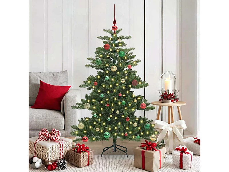 Sapin de Noël Artificiel à Branches Articulées 150 cm PVC