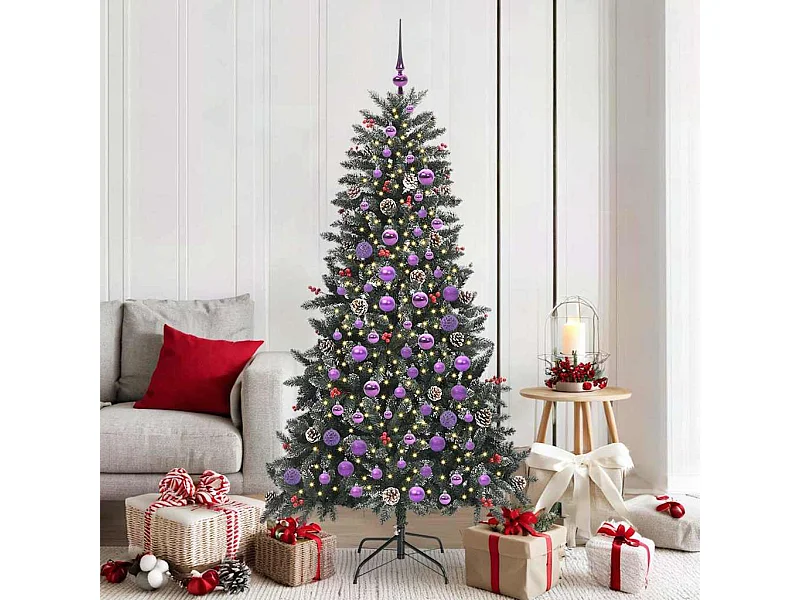 Sapin de Noël artificiel avec 300 LED Vert 99 x 99 x 180 cm
