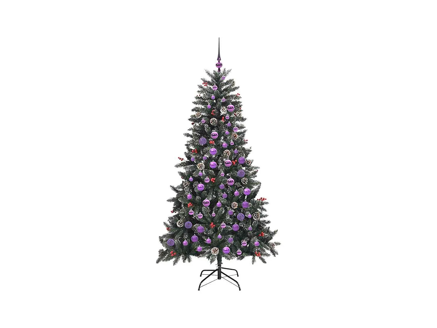 Sapin de Noël artificiel avec 300 LED Vert 99 x 99 x 180 cm