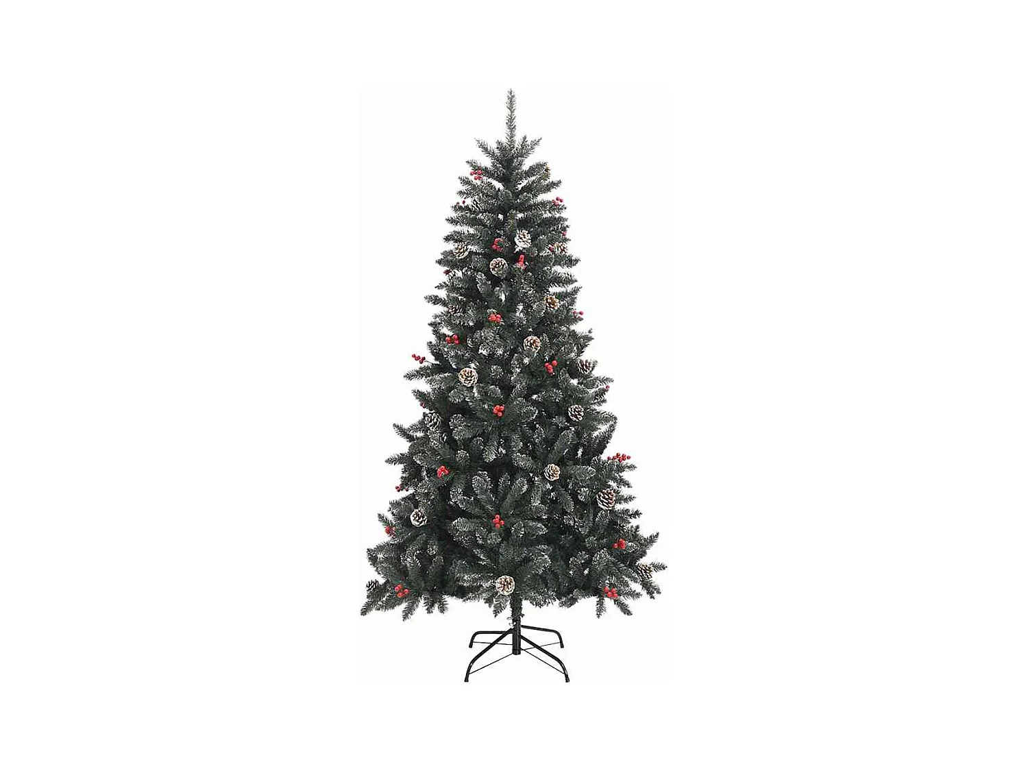Sapin de Noël artificiel avec 300 LED Vert 99 x 99 x 180 cm