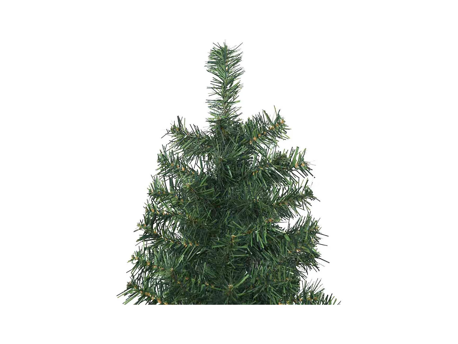 Árvore de Natal Artificial Verde 270 cm PVC e Aço e Plástico