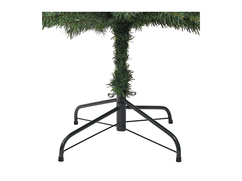 Árvore de Natal Artificial Verde 270 cm PVC e Aço e Plástico