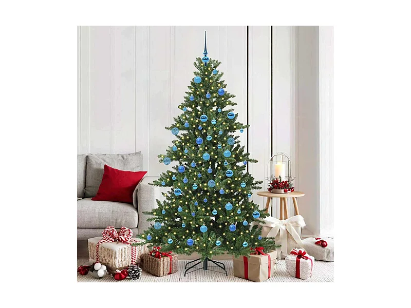 Sapin de Noël Artificiel à Branches Articulées 180 cm PVC