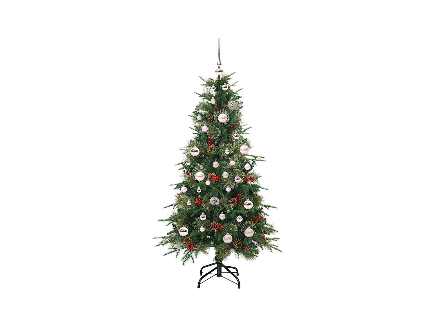 Sapin de Noël Artificiel à Branches Articulées Vert 150 cm