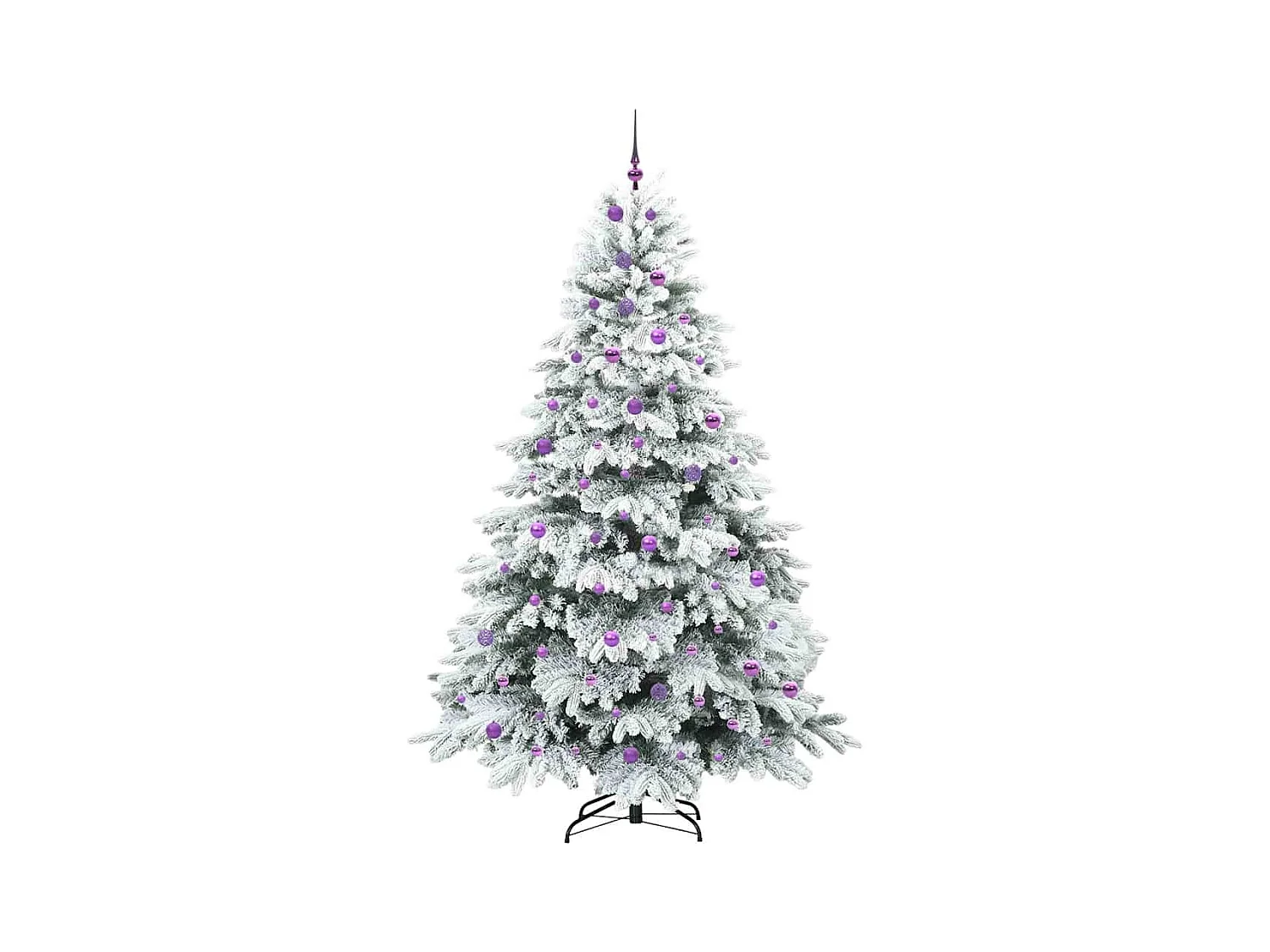 Sapin de Noël artificiel avec 300 LED Vert 240 cm PE et PVC